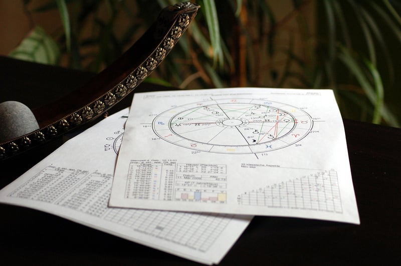 Astrology zodiac sign illustration